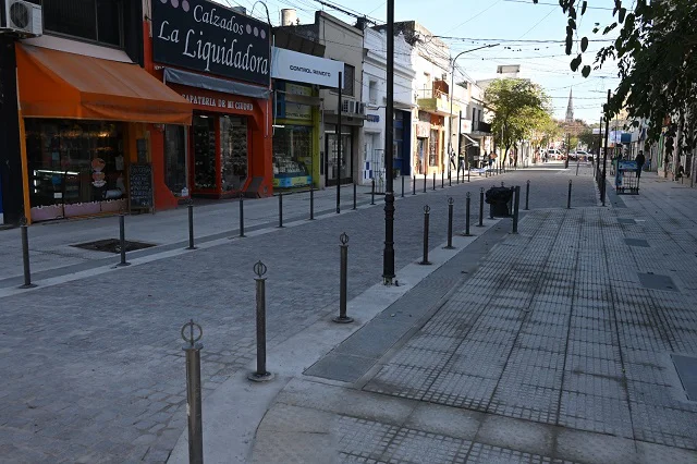 Nuevo tramo habilitado al tránsito sobre calle San Martín