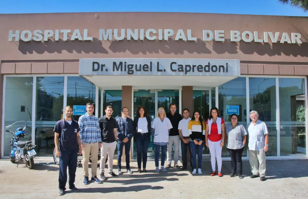 Pisano recibió a nuevos médicos que prestarán servicio en Bolívar