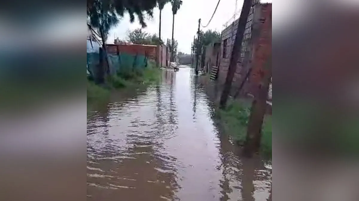 Inundación en Moreno