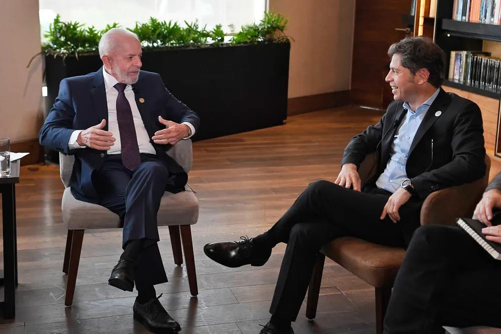 Lula Da Silva y Axel Kicillof