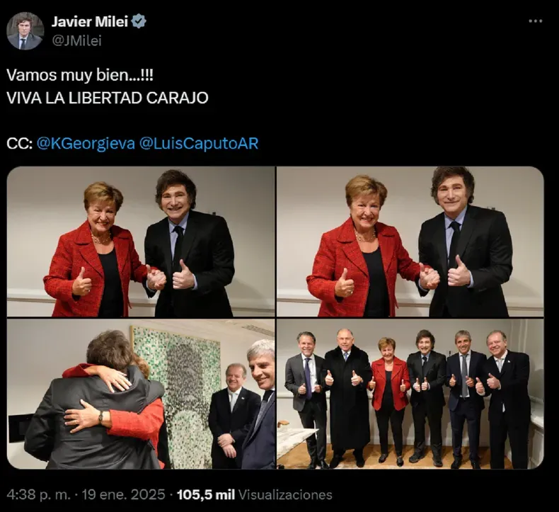 Reunión FMI Milei 4