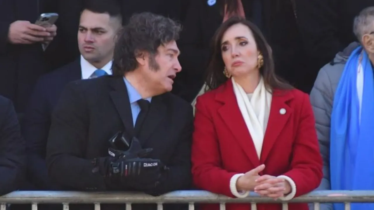 Javier Milei y Victoria Villarruel