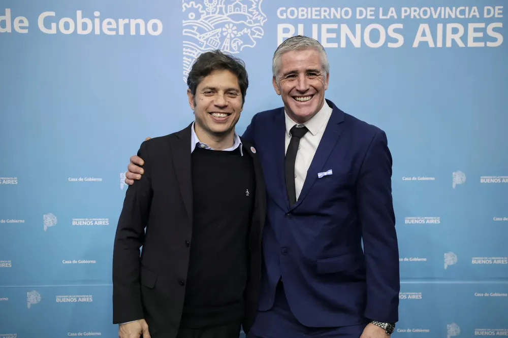 Facundo Diz y Axel Kicillof