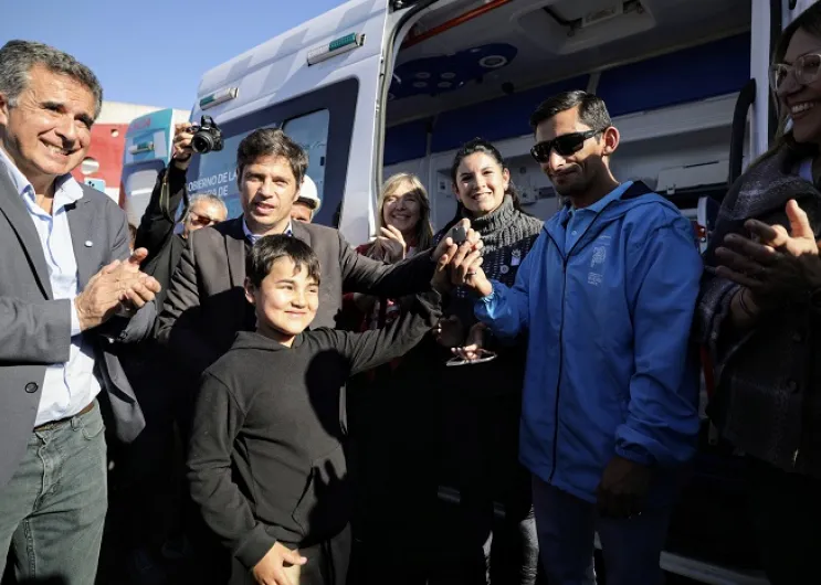 Kicillof en Rivadavia