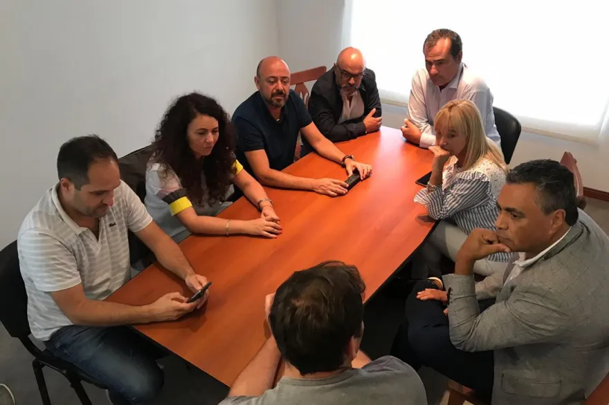 Maggiotti se reunió con legisladores y dirigentes peronistas