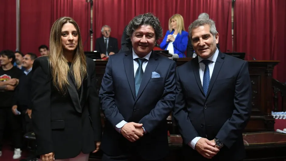 Silvana Ventura, Carlos Kikuchi y Sergio Vargas, de Unión y Libertad