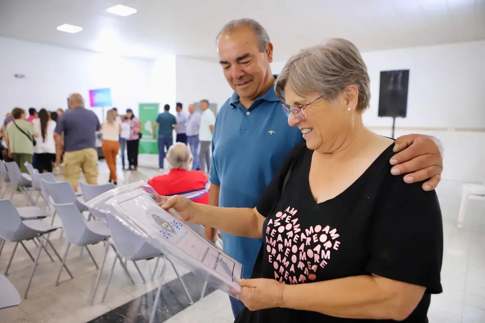 Entrega de escrituras en Villarino