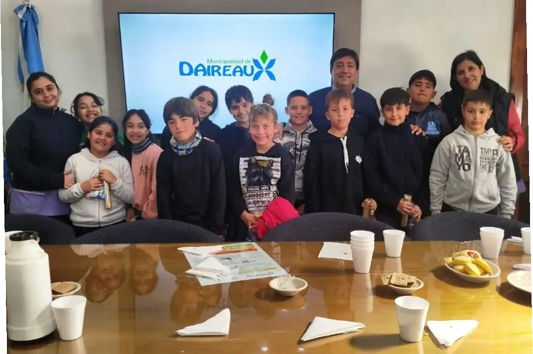 Acerbo recibió a niños y niñas del CEC N°801