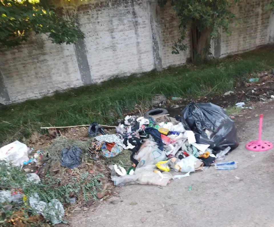 Basura en Ezeiza