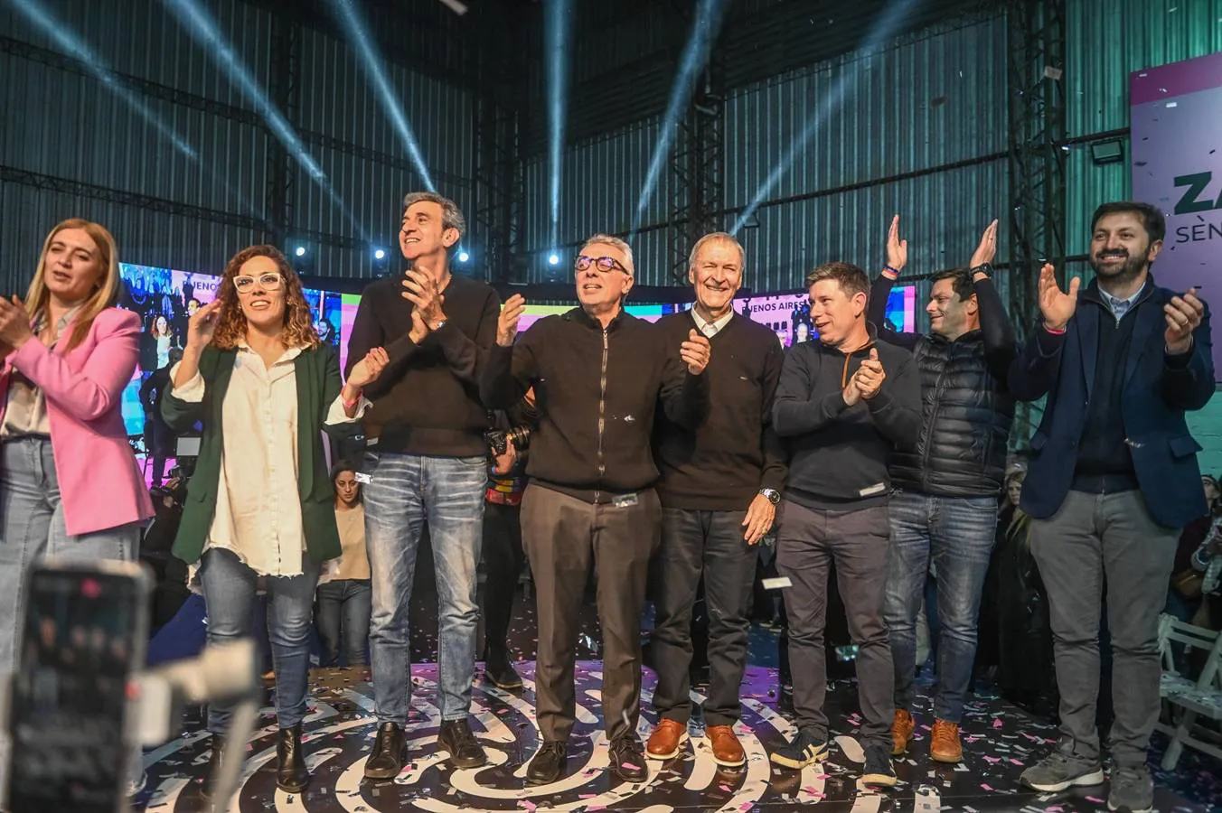 Zamora cerró campaña de Somos con foco en seguridad y obras