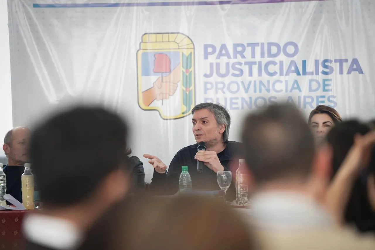 Máximo Kirchner, presidente del PJ bonaerense