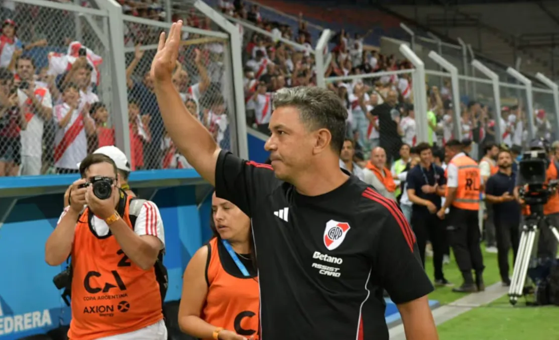River ganó y Gallardo respondió todo del mal momento a la renuncia