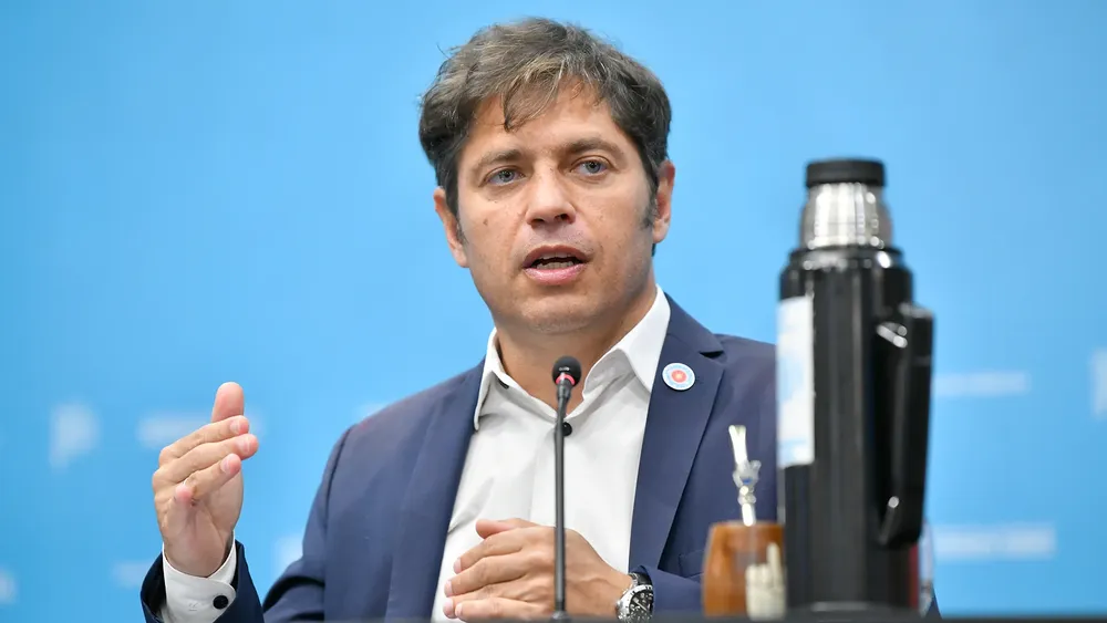 Axel Kicillof, gobernador bonaerense
