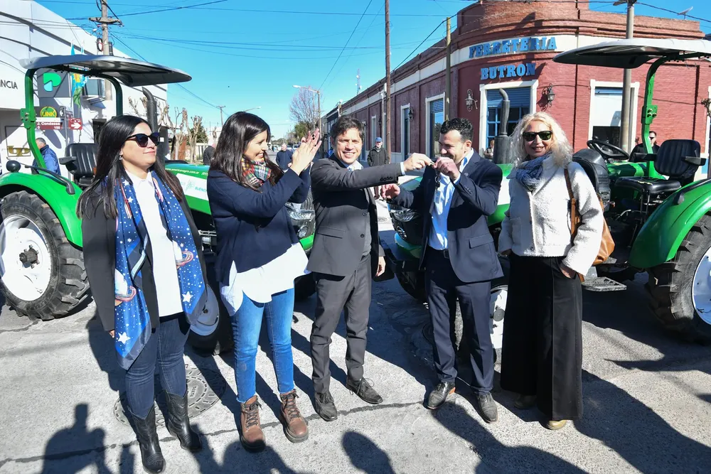 Kicillof dio inicio formal a las obras de construcción de la Estación Transformadora de Guaminí