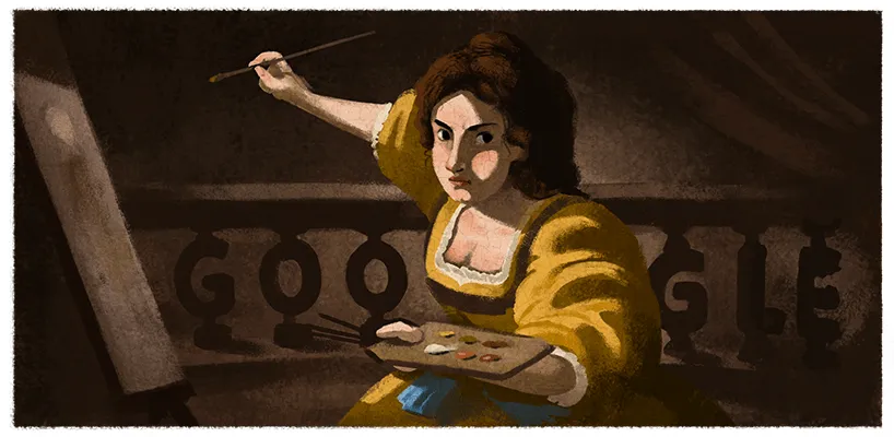 ¿Quién fue Artemisia Gentileschi, la artista que Google decidió homenajear?