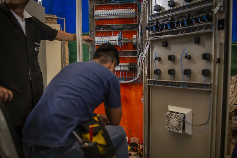 tableros capacitores eléctricos