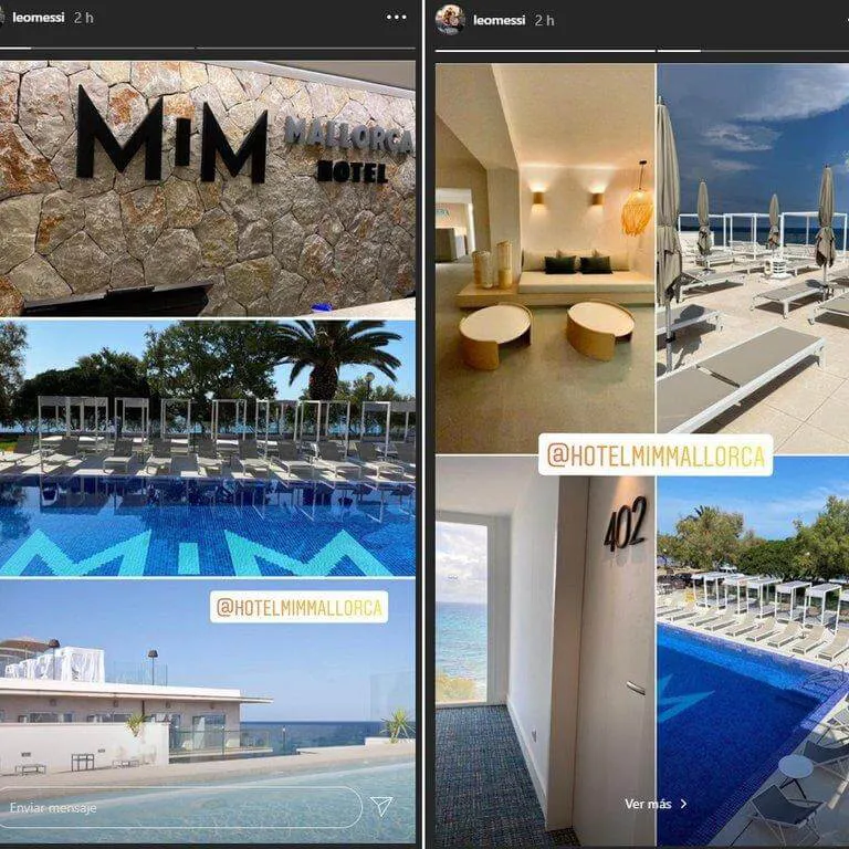 VIDEO: ¡Messi compartió fotos del lujoso hotel que compró en Mallorca!