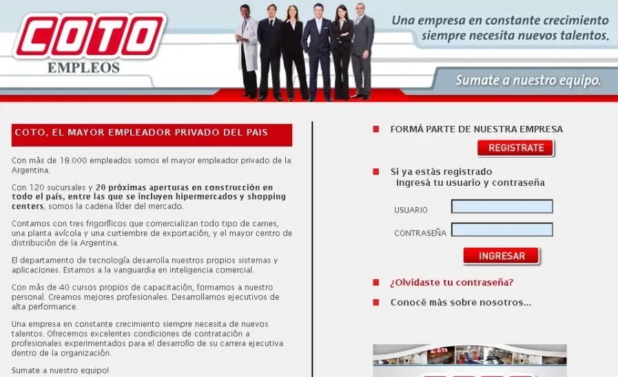 Supermercado COTO busca empleados: Cómo postularse para ganar de $66.000 a $358.000 mensuales