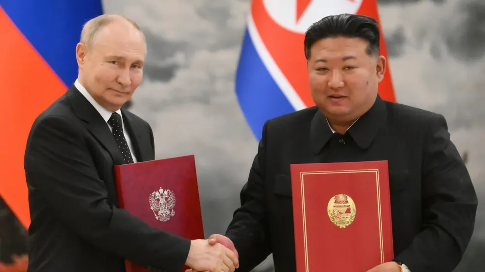El presidente de Rusia y el líder norcoreano Kim Jong Un firmaron un acuerdo de "asociación estratégica integral".