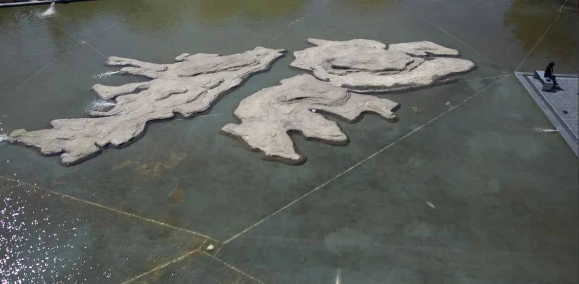 Obra en el Museo Malvinas