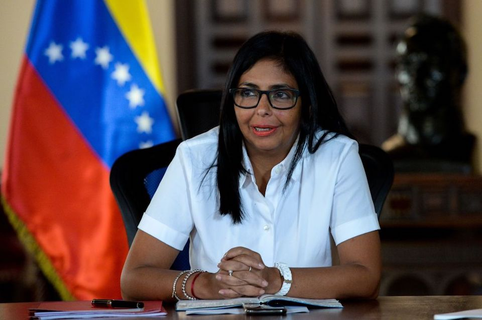 Delcy Rodríguez.