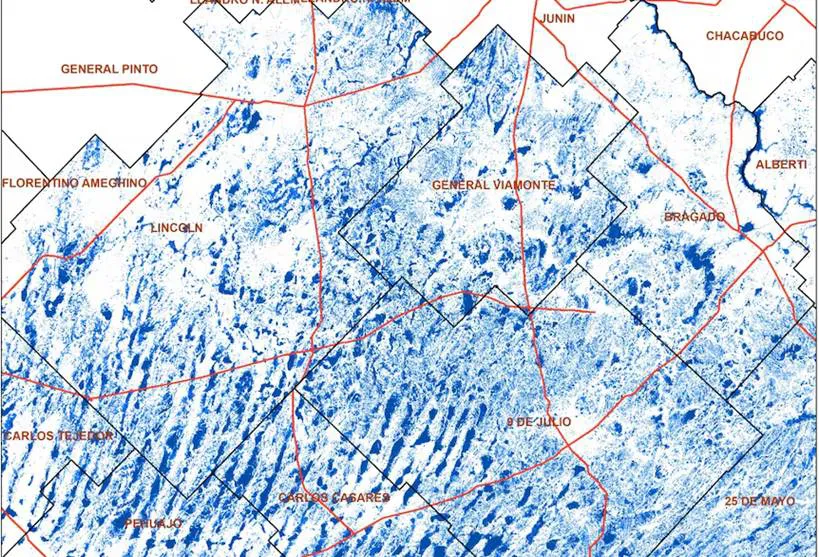 Inundaciones en el interior bonaerense