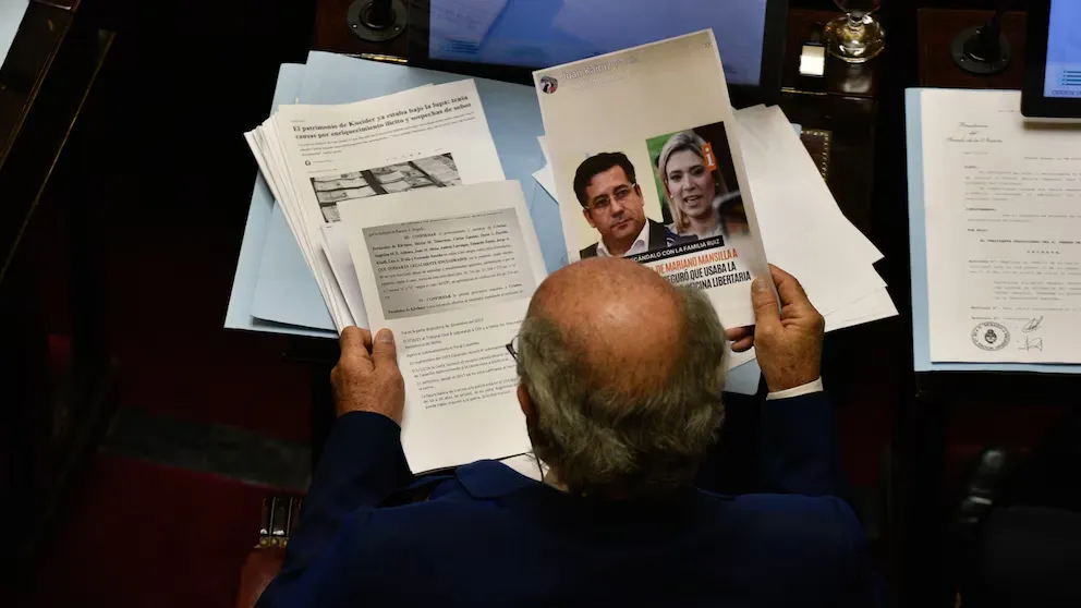 Senado Kueider Votación 2