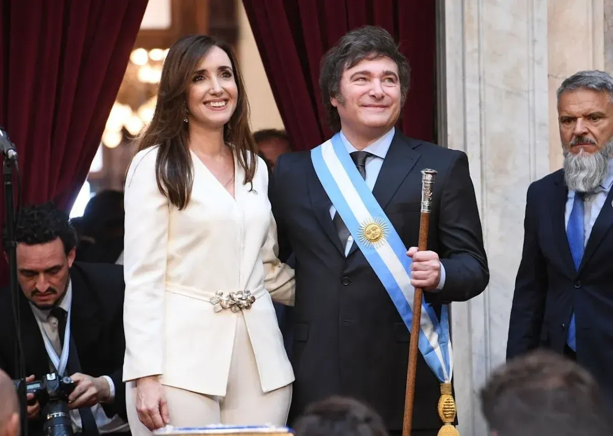 Villarruel Victoria y Milei Javier