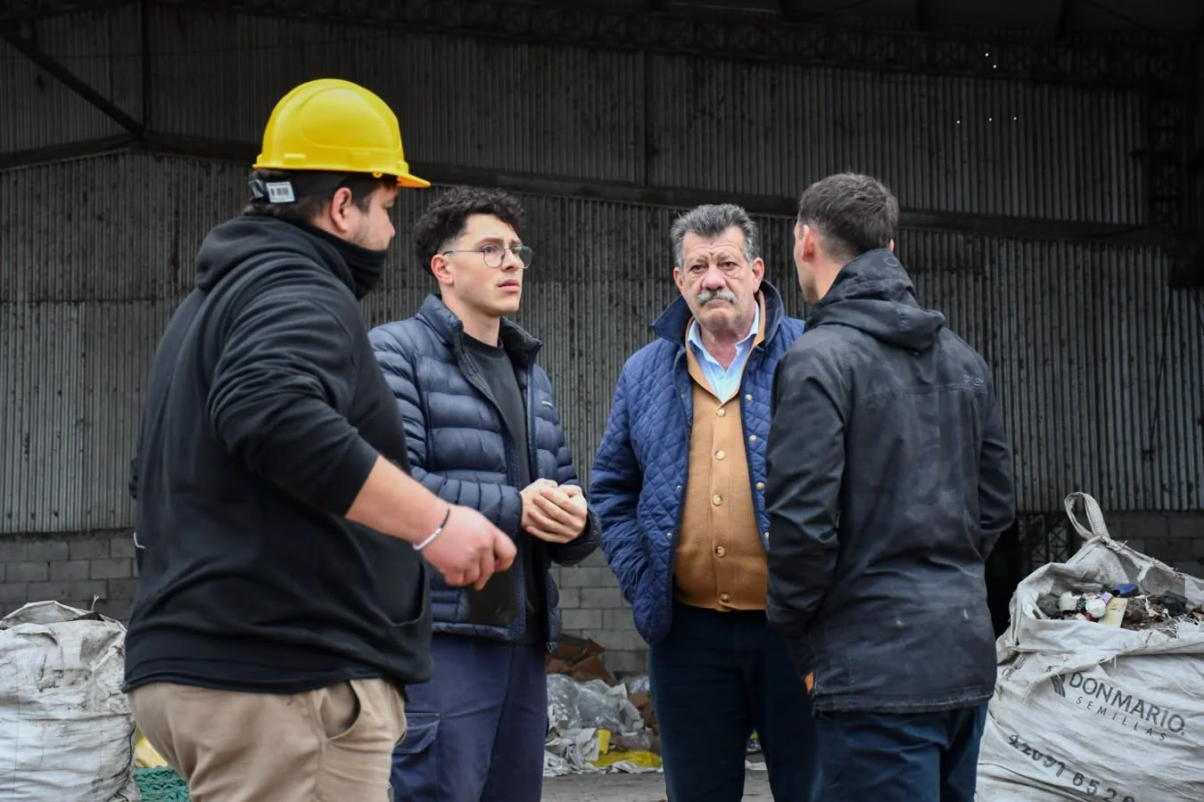 Barenghi recorrió la Planta de Reciclado y destacó los avances en medio ambiente 2
