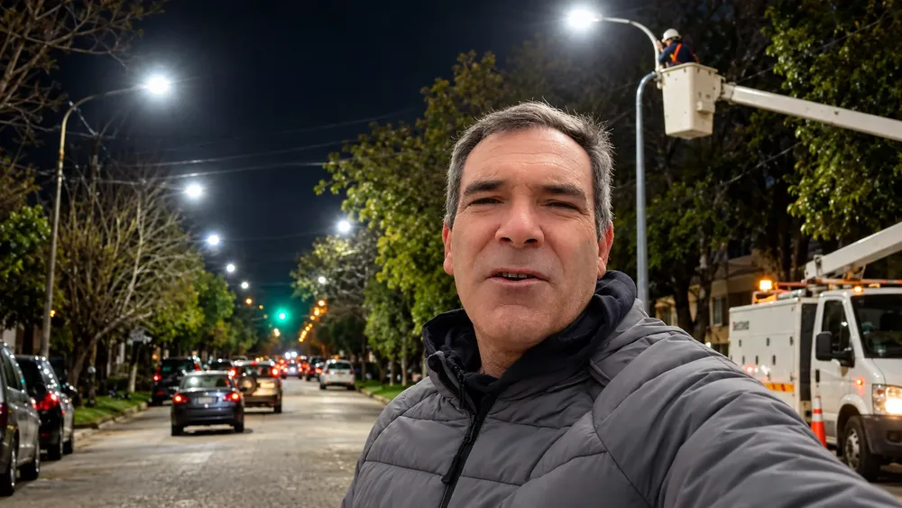 Neme destacó plan de luces led