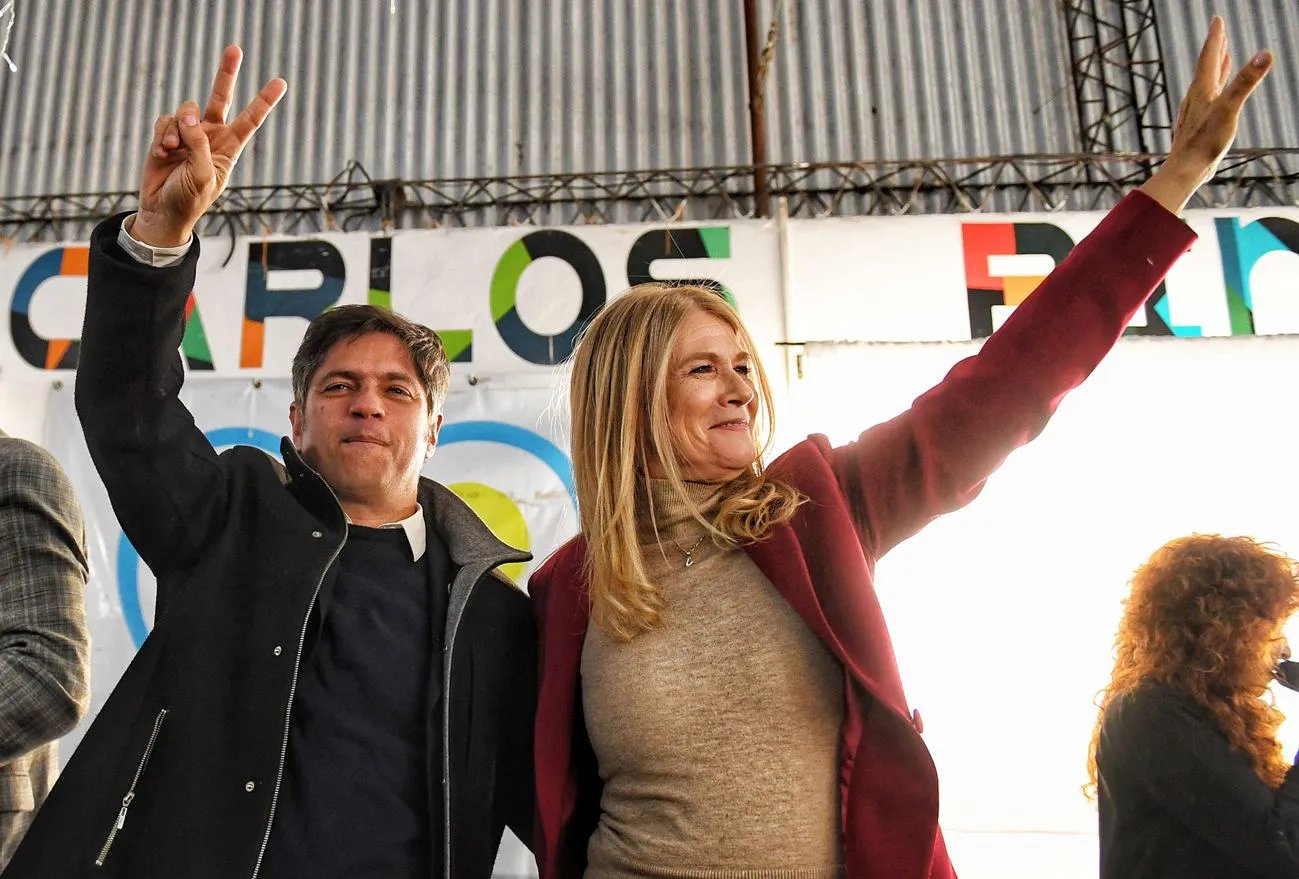 Axel Kicillof y Verónica Magario