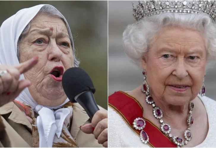 Hebe de Bonafini le mandó una carta a la Reina Isabel: Quiere que Inglaterra le devuelva oro a Venezuela