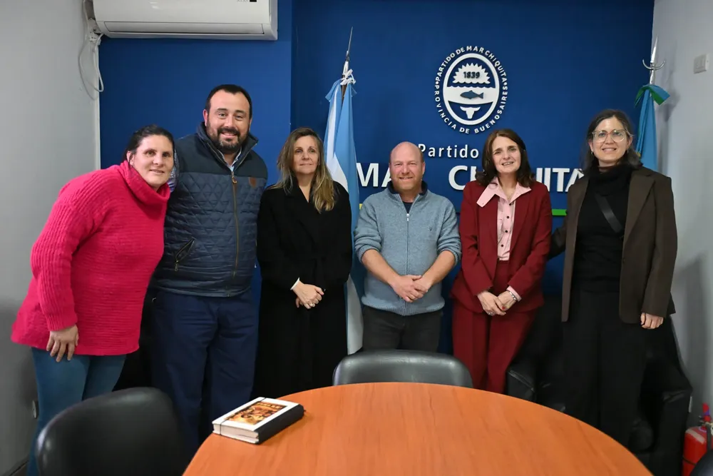 Mar Chiquita y la Provincia articulan acciones para fortalecer la cultura