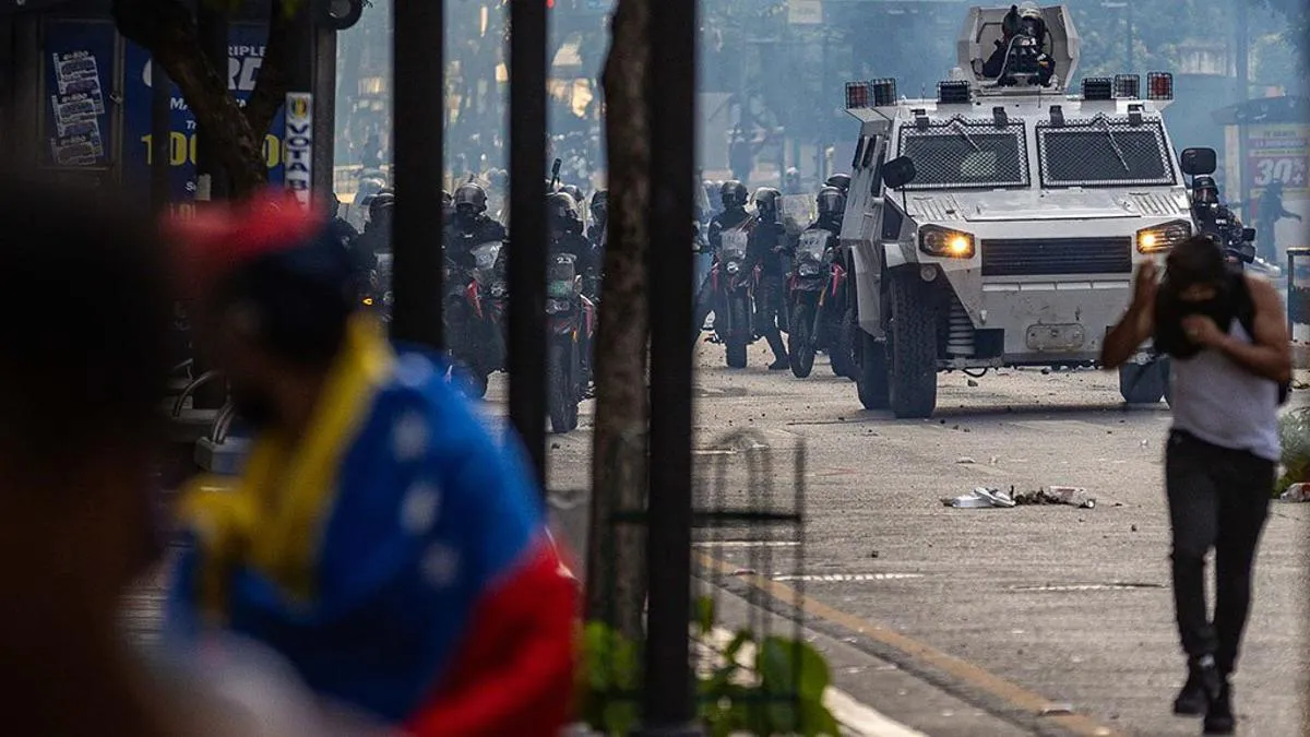 749 detenidos en Venezuela en manifestaciones tras resultados electorales