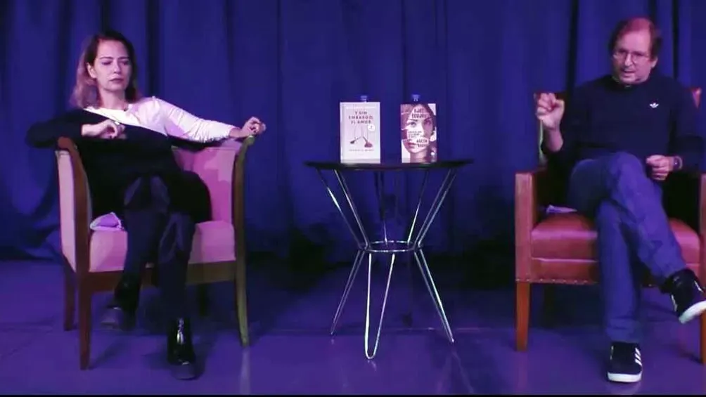 Kohan vs. Kohan: el escritor y la psicoanalista abordaron el discurso y los riesgos del amor