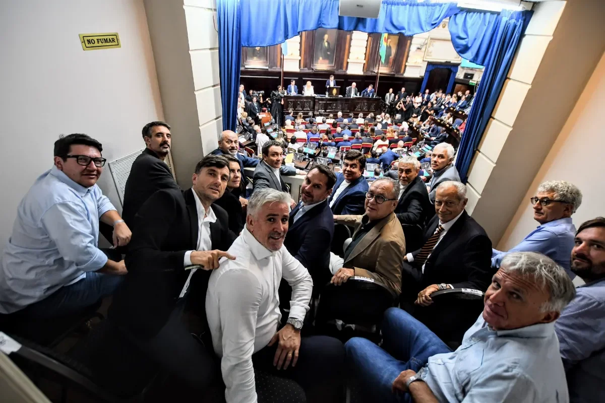 Intendentes del peronismo en la apertura de sesiones ordinarias 2026