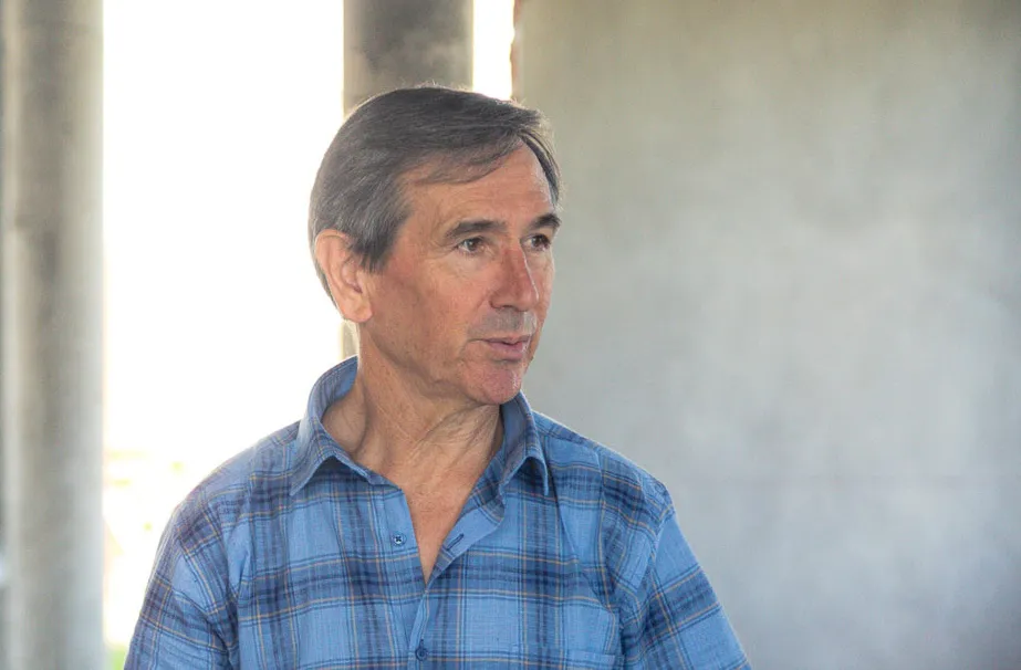 Arnaldo Harispe, intendente de Lezama