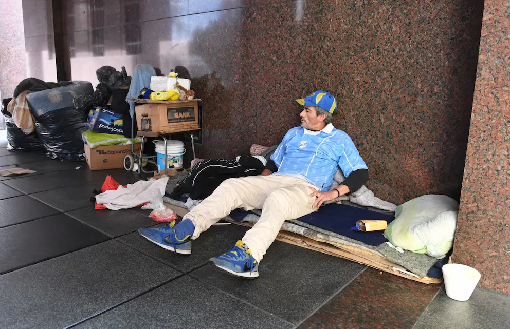 Personas en la calle