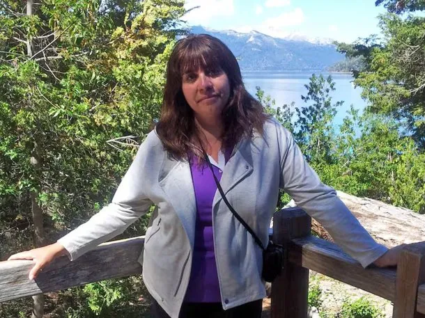 Silvia Lepez, víctima de un robo en Vicente López