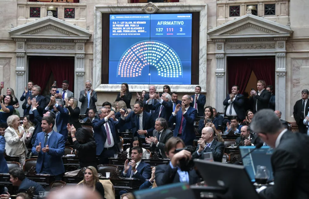 El oficialismo y aliados celebraron la reforma a la Ley de Glaciares.