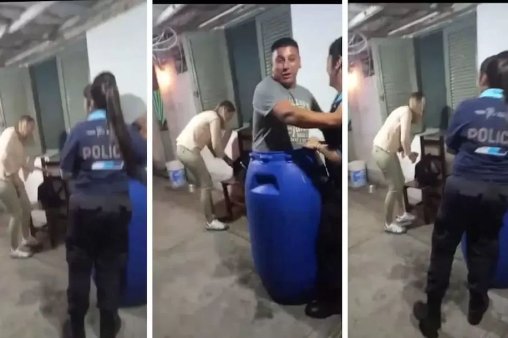 Policías del partido de Magdalena hicieron una "fiestita" en la comisaría