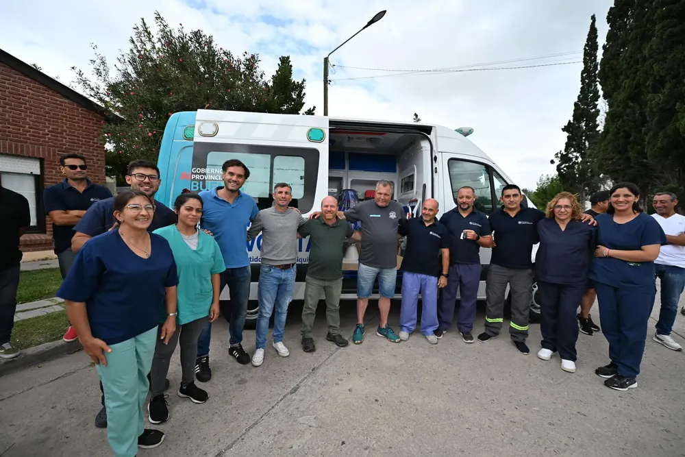 Nueva ambulancia para Vivoratá.