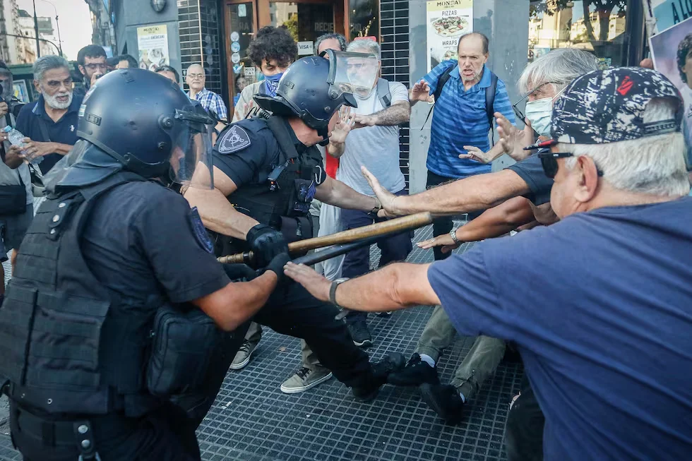 Represión Congreso