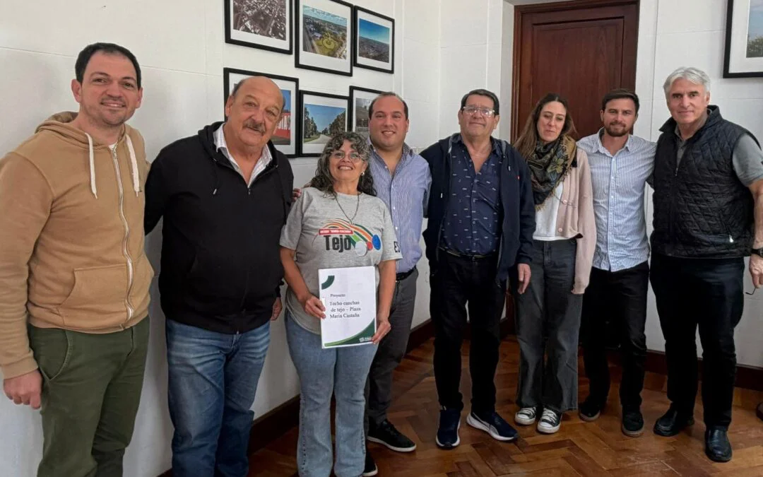 Techo, iluminación y equipamiento el proyecto para canchas de tejo que impulsa el Municipio