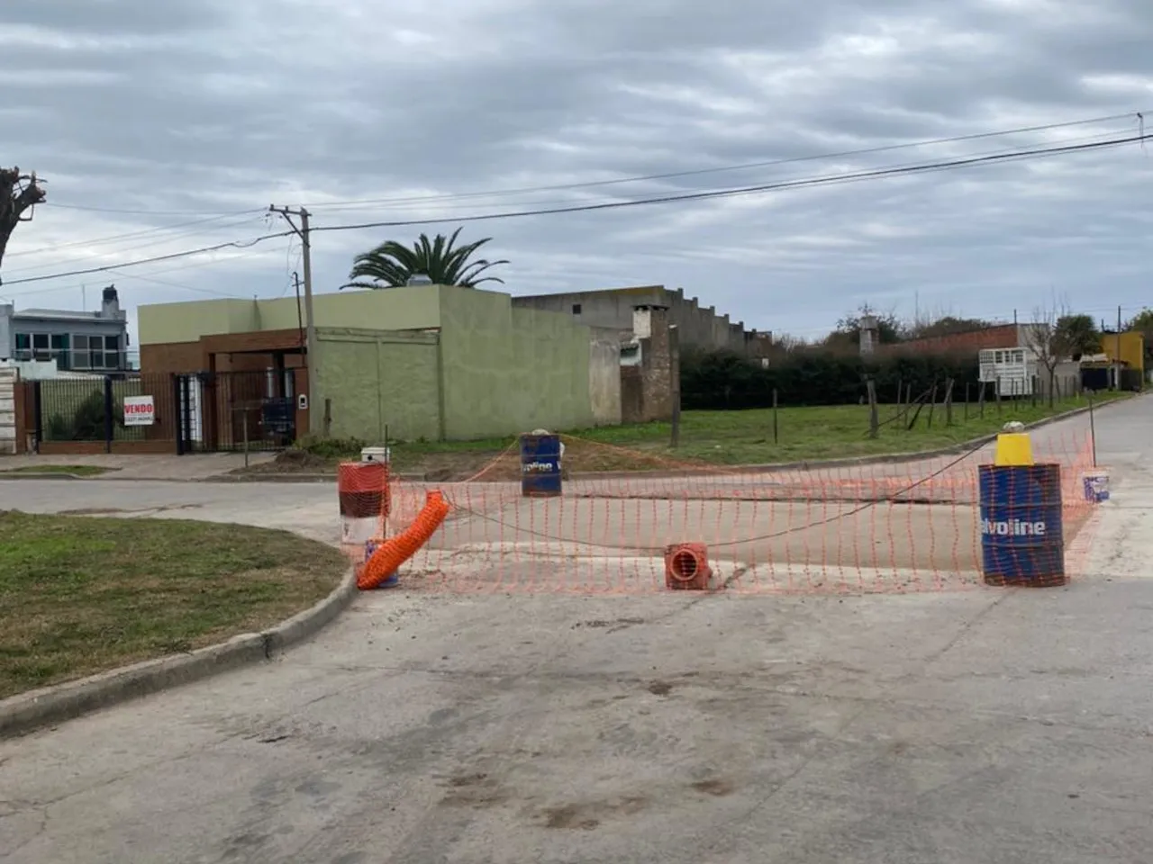 Obras en Roque Pérez 2