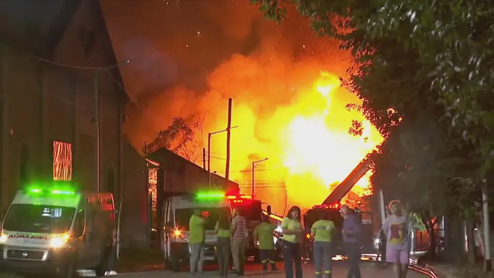 Incendio Avellaneda