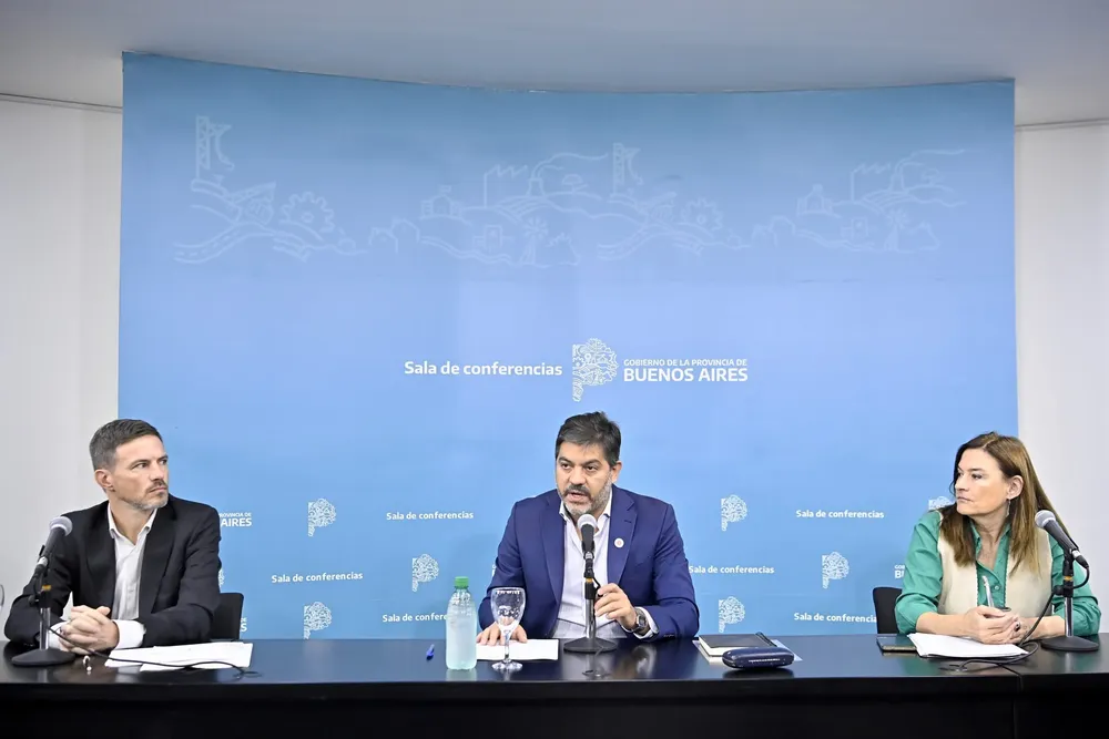 Bianco, durante la conferencia de prensa en Casa de Gobierno