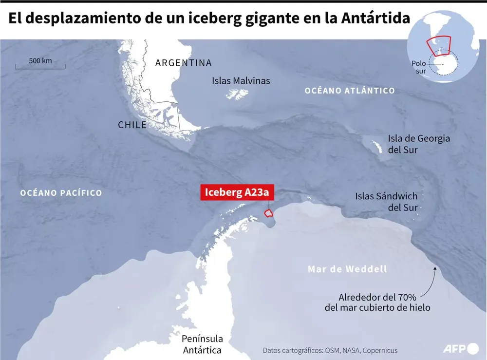 Iceberg A23a 