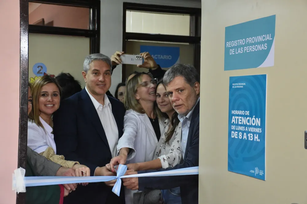 Golía inauguró oficina del Registro de las Personas en el Hospital