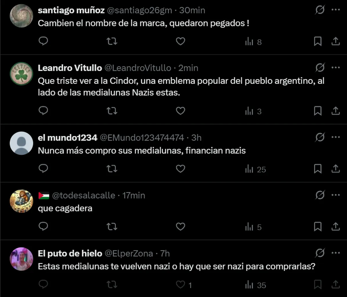 Los dichos de Sarubbi Benítez terminaron con un escrache masivo a los sponsors.